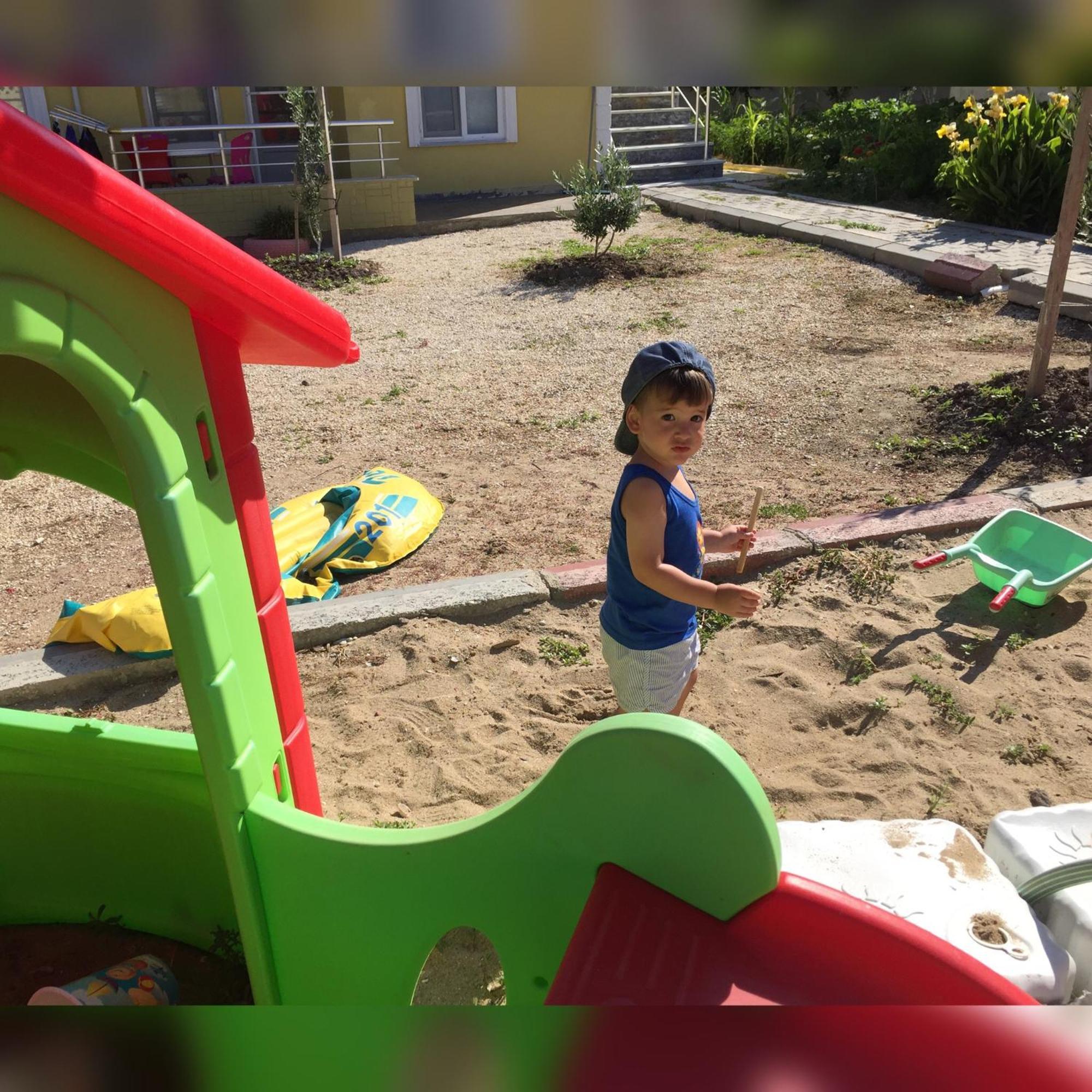 אפרטהוטל Vakif Saros Aslan Apart מראה חיצוני תמונה