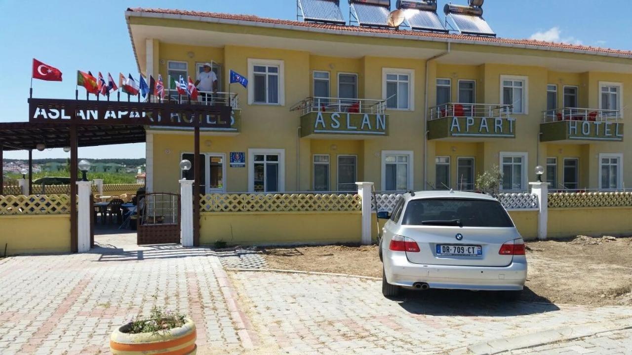 אפרטהוטל Vakif Saros Aslan Apart מראה חיצוני תמונה